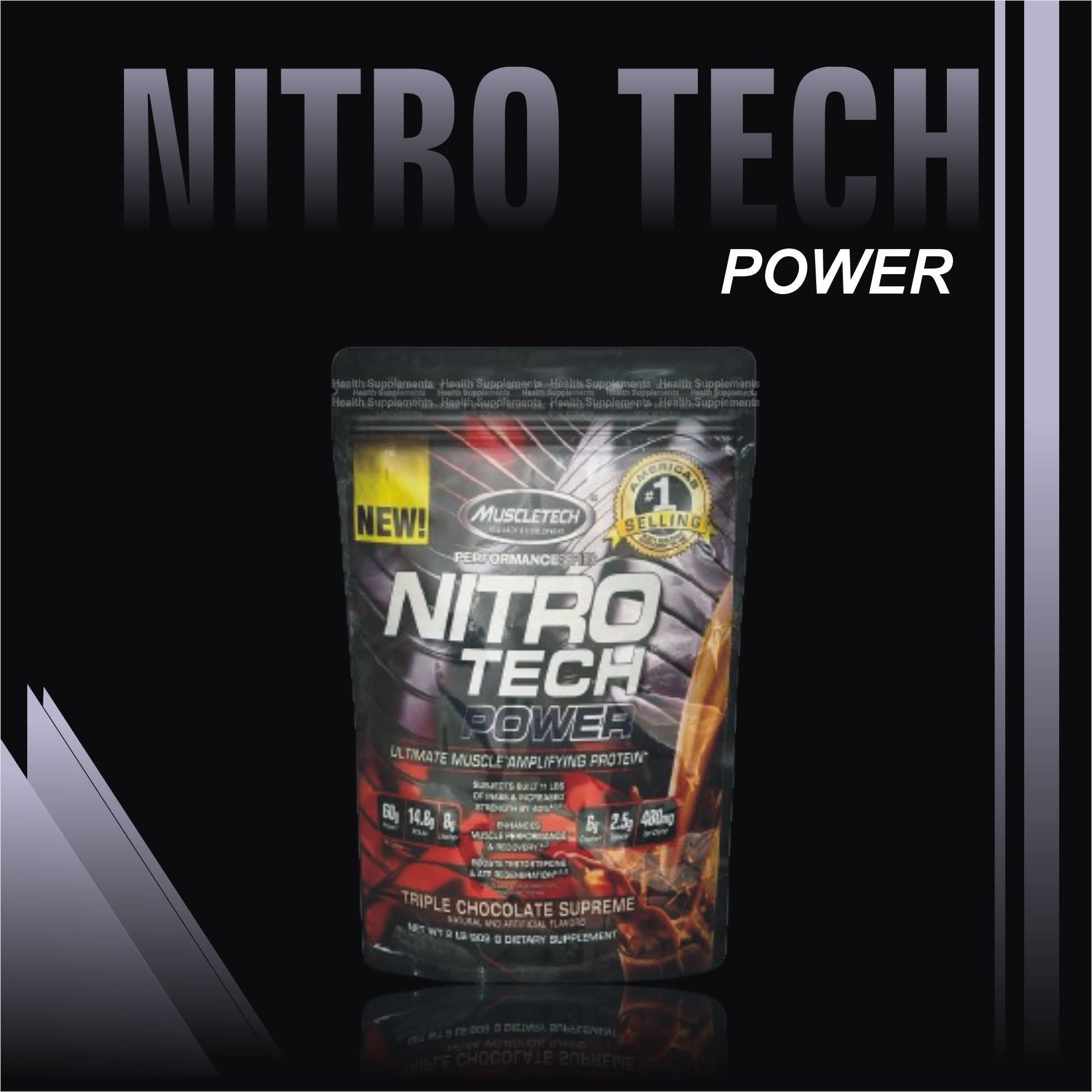 Nitro Tech Power – Ultimate Muscle Amplifying Protein by MuscleTech