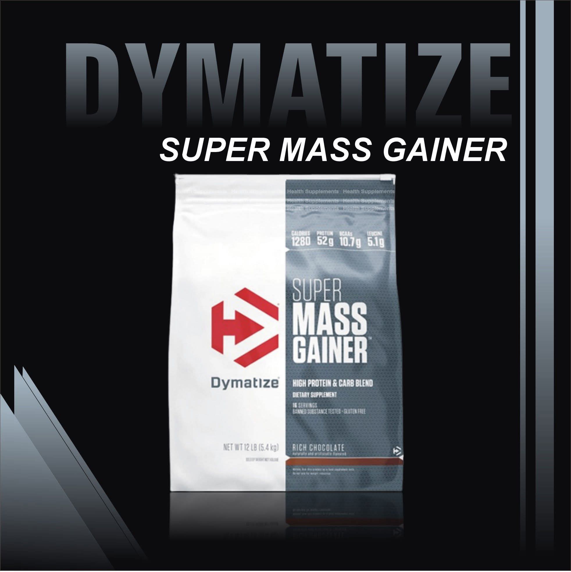 Dymatize Super Mass Gainer – High Protein & Carb Blend for Serious Muscle Growth