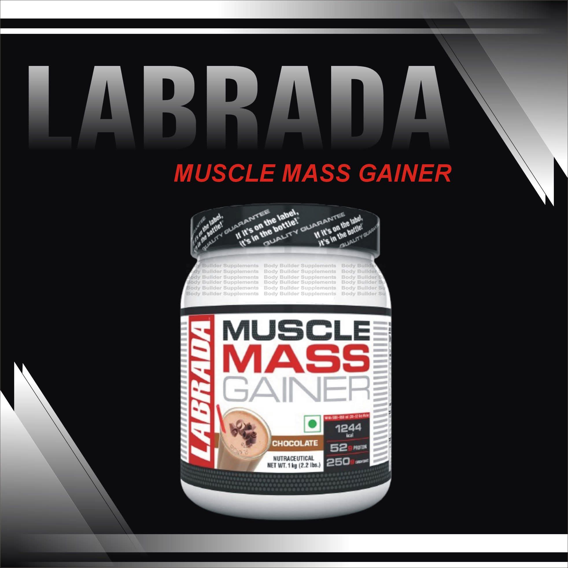 Labrada Muscle Mass Gainer – Premium High-Calorie Formula Box