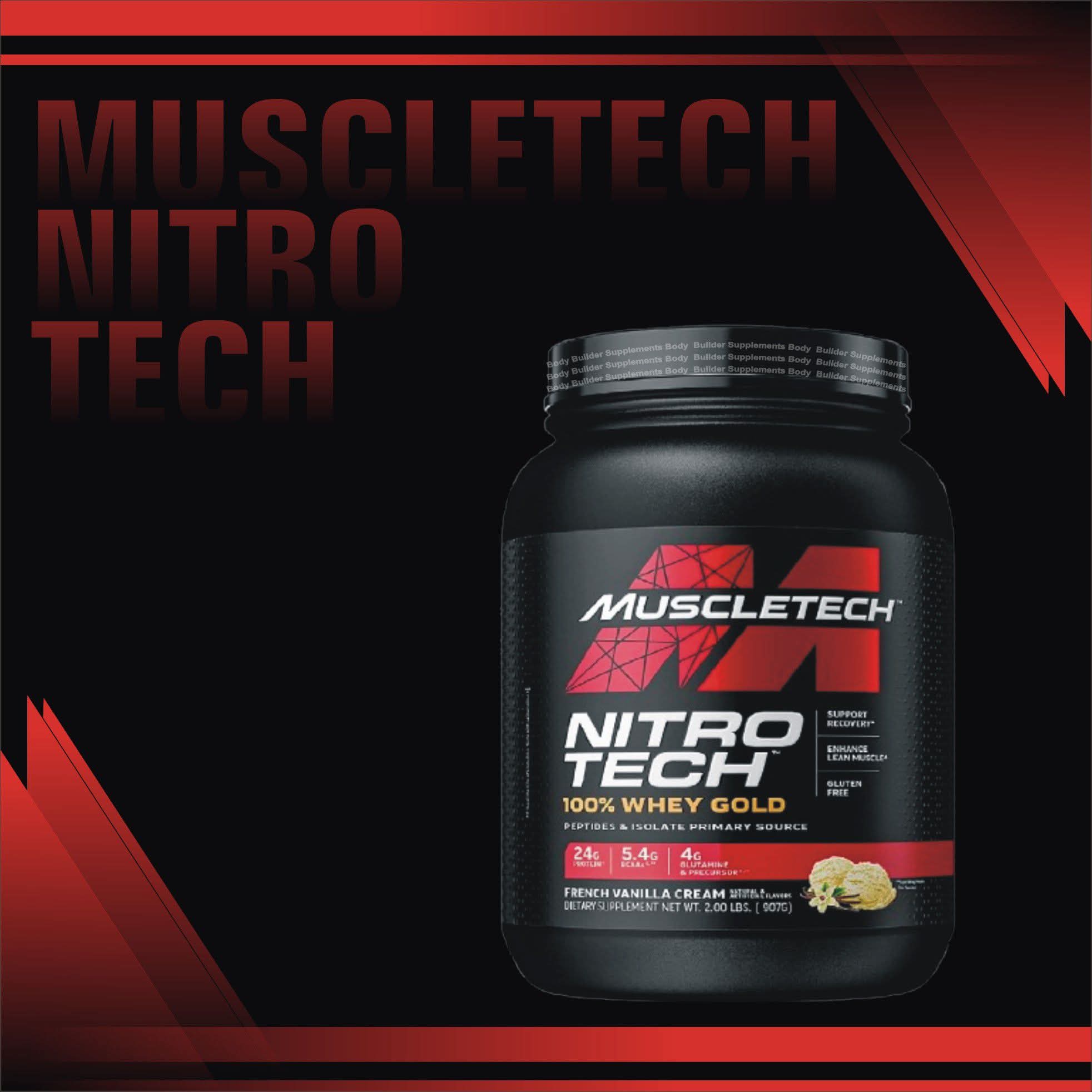 MuscleTech Nitro-Tech – Advanced Whey Protein Formula Box