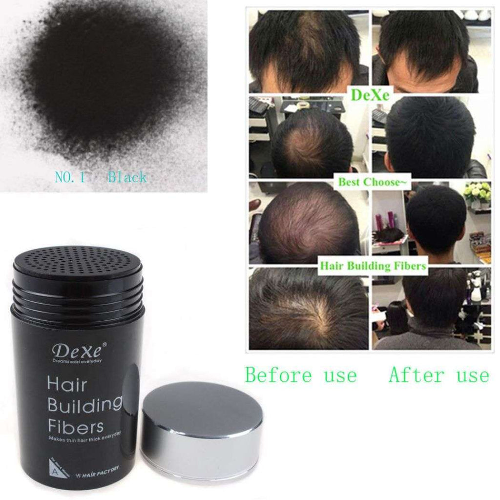 Hair Building Fiber – Instant Thick, Full & Natural-Looking Hair