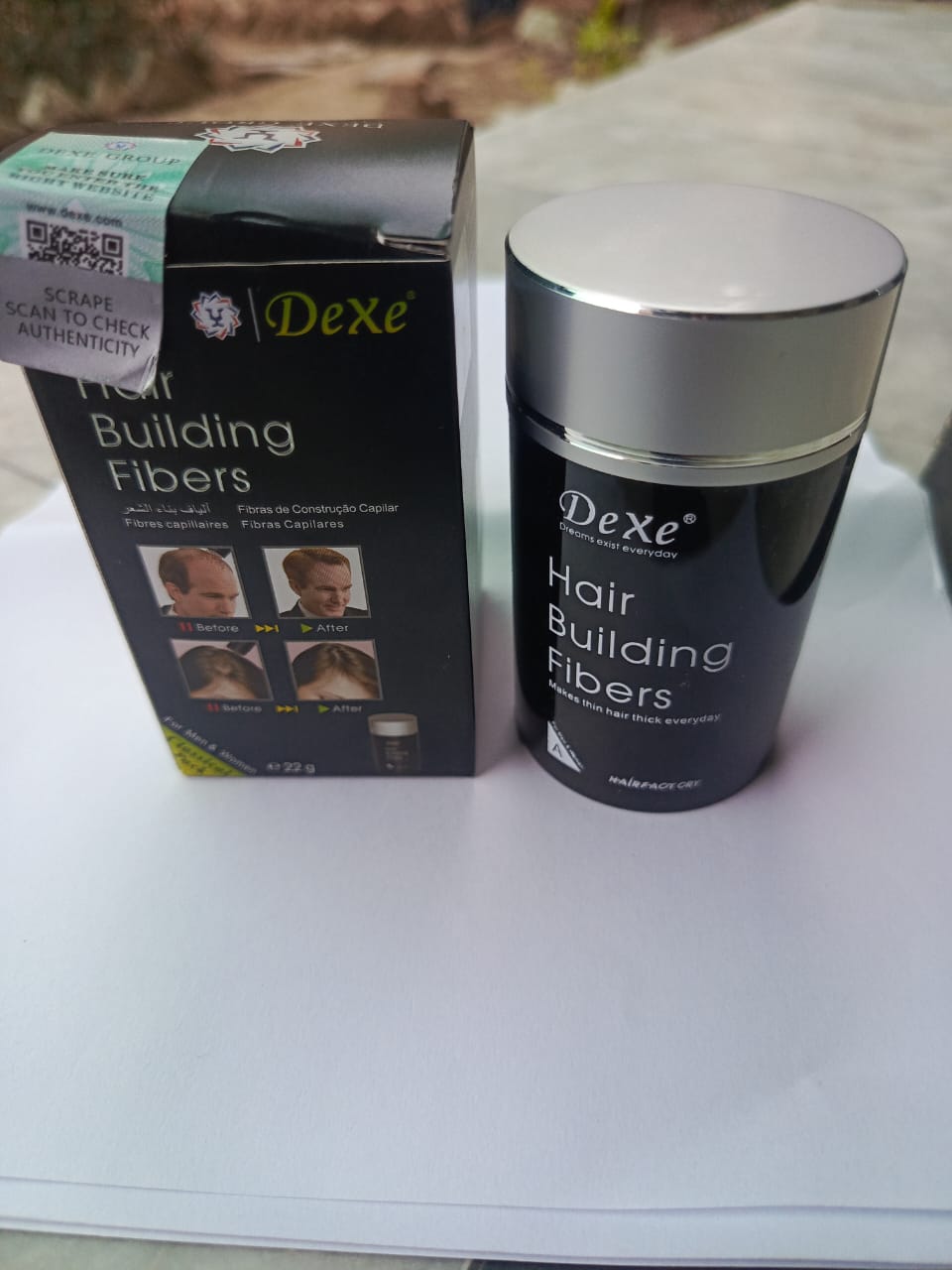 Hair Building Fiber – Instant Thick, Full & Natural-Looking Hair