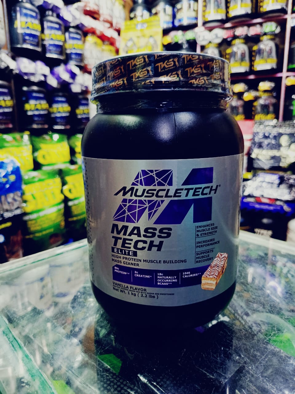 MassTech Extreme 2000 – Advanced High-Protein Mass Gainer Box