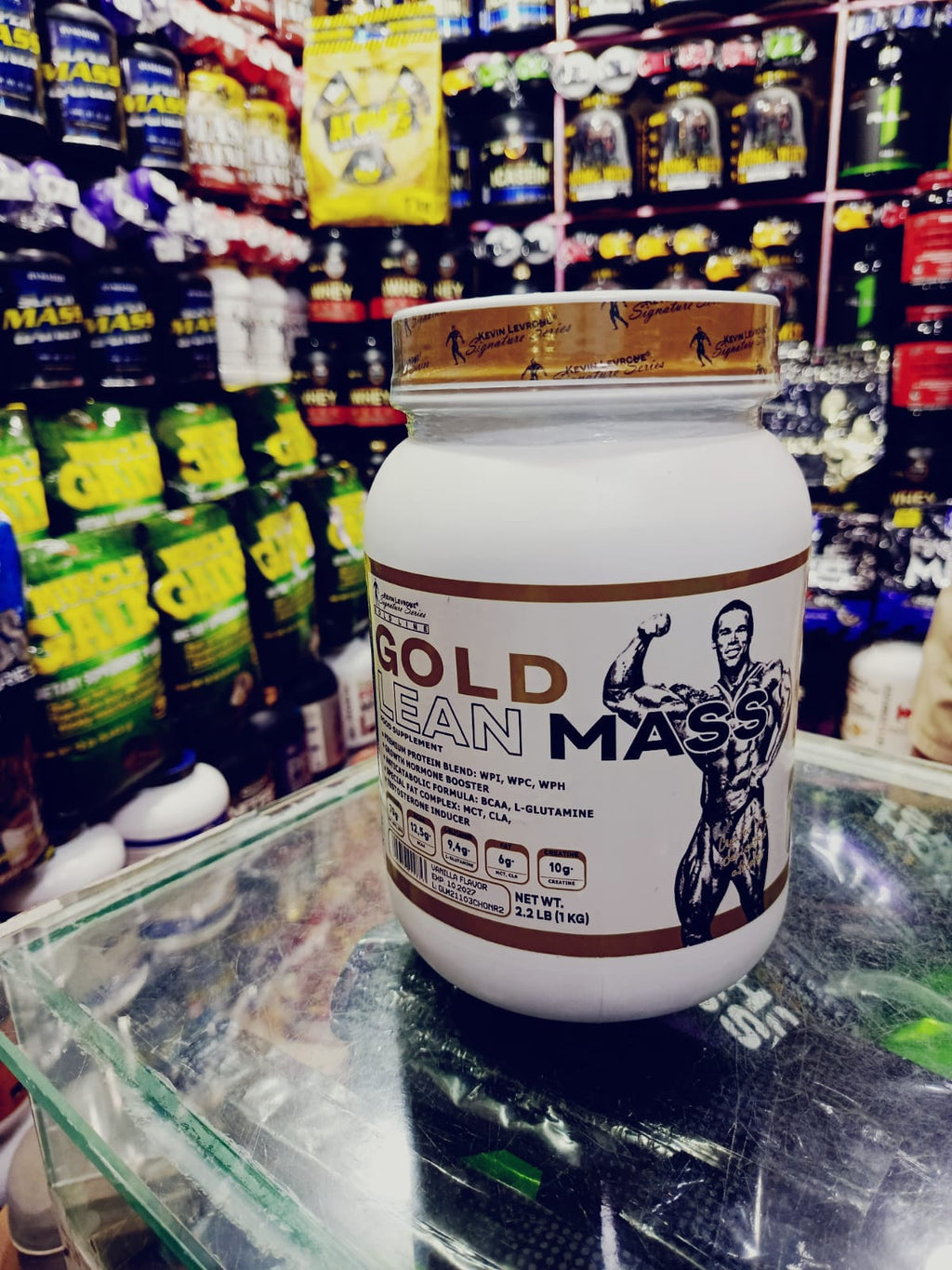 Gold Lean Mass – Advanced Muscle Gainer Box | Build Lean Size & Strength