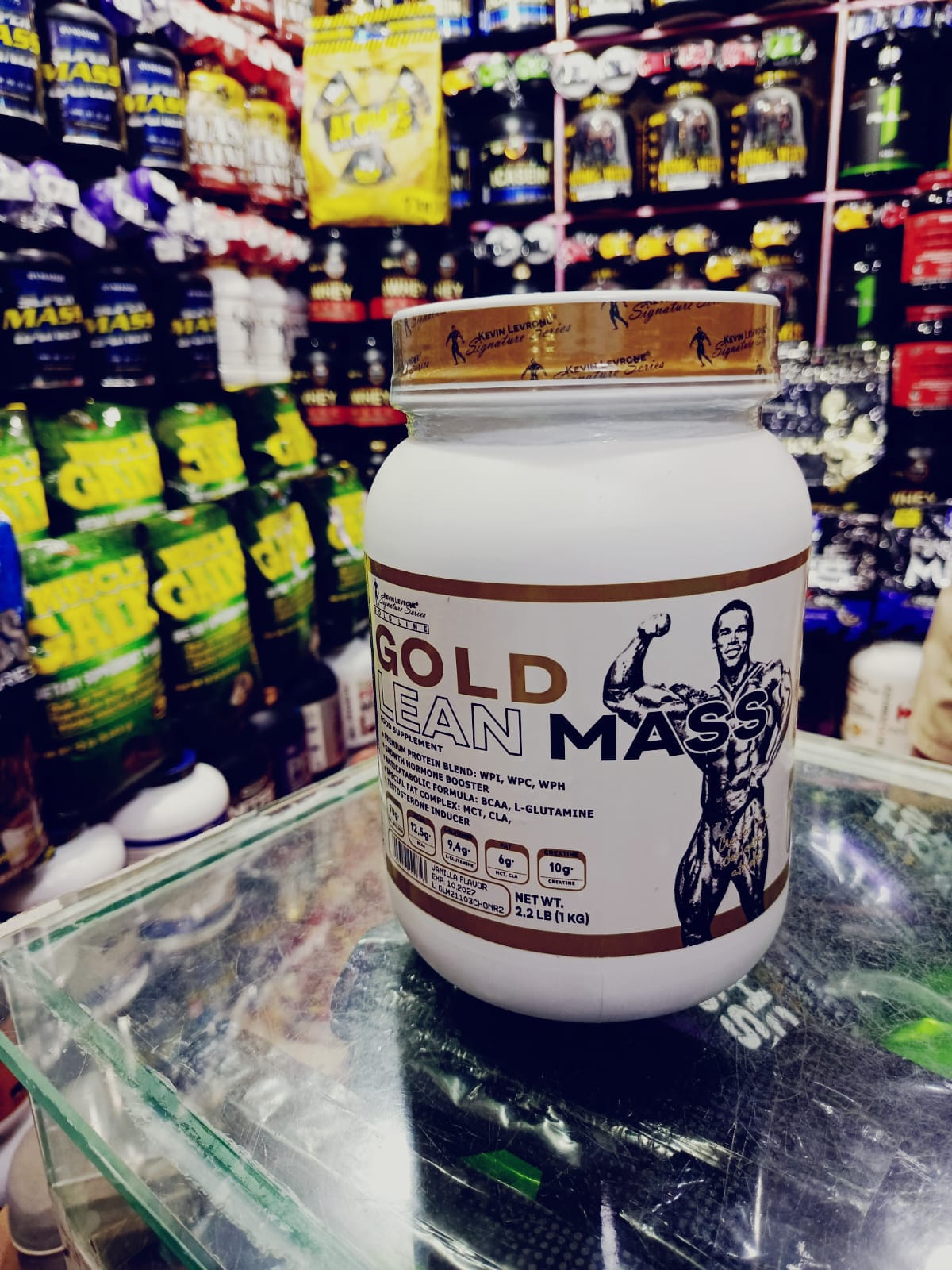 Gold Lean Mass – Advanced Muscle Gainer Box | Build Lean Size & Strength